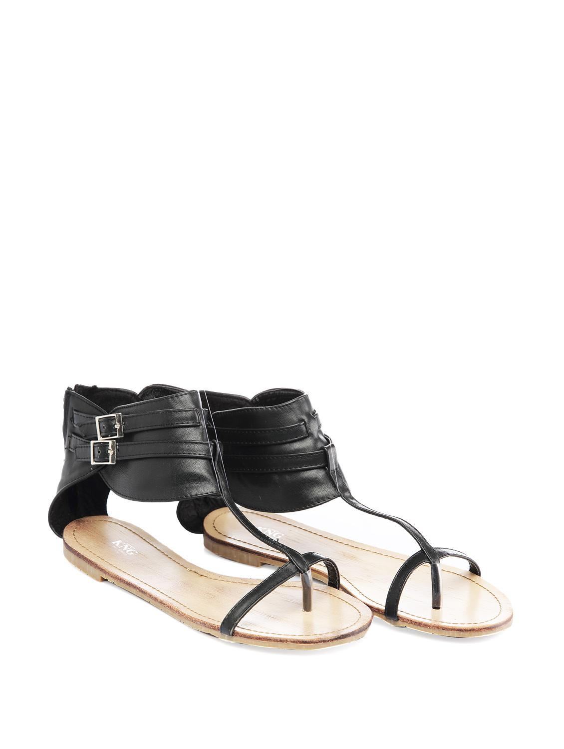 Black Stappy Sandal - 60223 - Zoom Image - 3