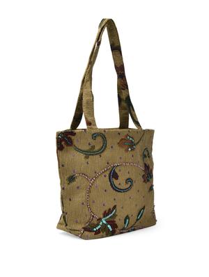 beige sequin rage bag - 61840 - Standard Image - 4