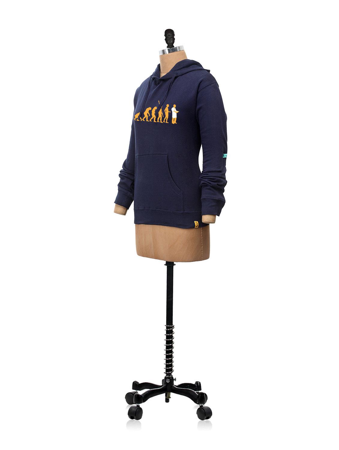 quirky print hooded sweatshirt - 62473 - Zoom Image - 2