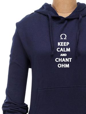 chant ohm hooded sweatshirt - 62512 - Standard Image - 4