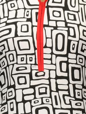 white cotton straight kurta - 63567 - Standard Image - 4