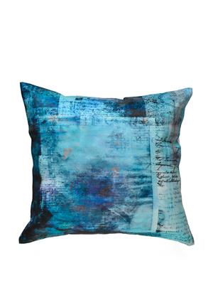 stylish blue digital print cushion cover - 64271 - Standard Image - 2