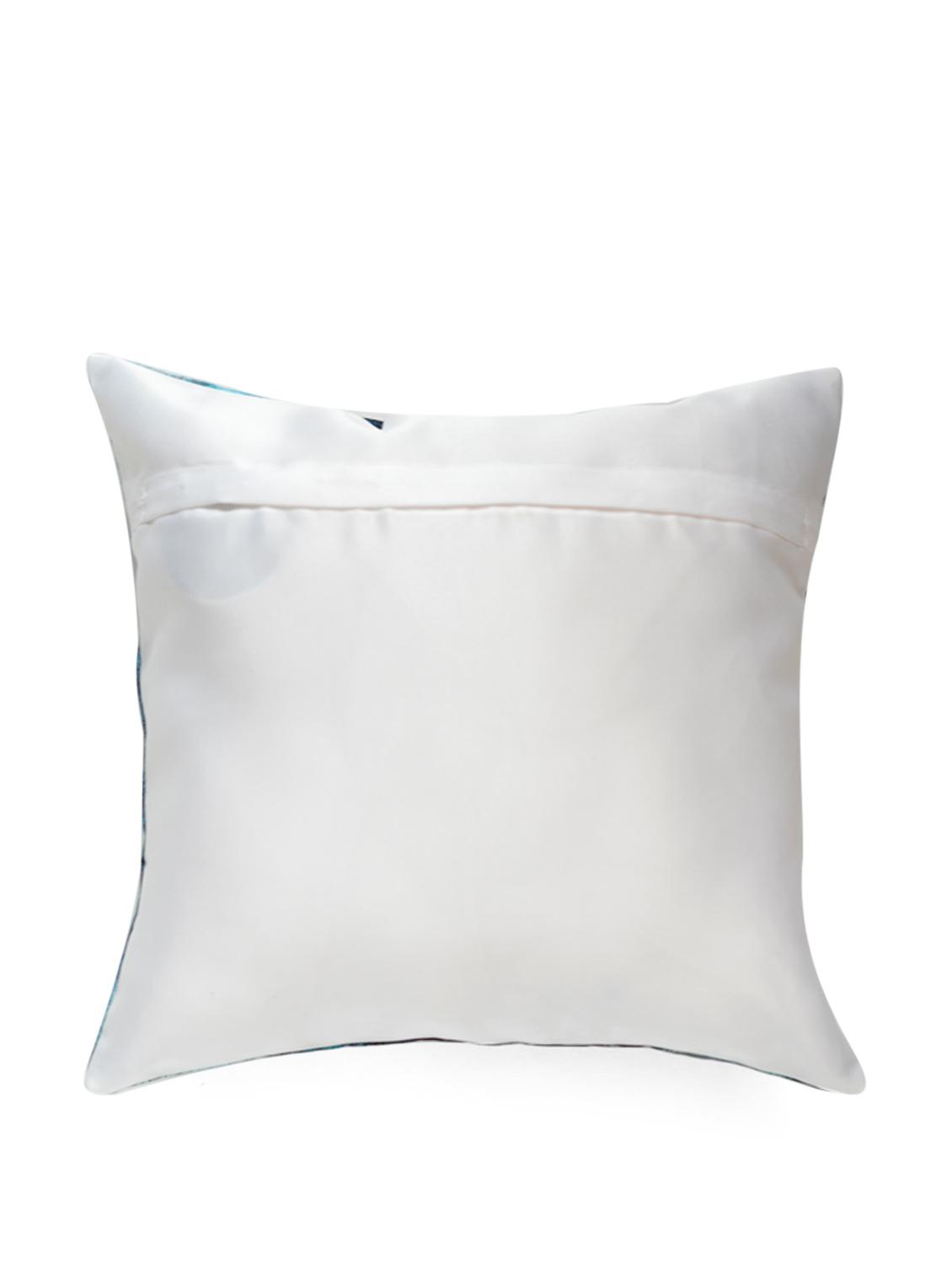 stylish blue digital print cushion cover - 64271 - Zoom Image - 3