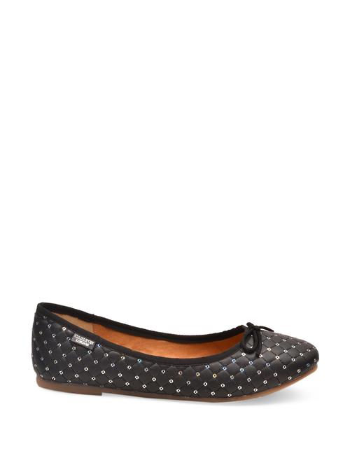 Quilted Black Ballerinas - 66548 - Very Small Image - 1