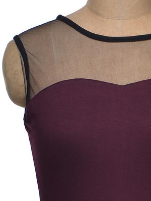 contrast detail sheath dress - 68957 - Standard Image - 4