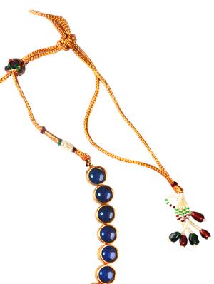 Glossy Violet Necklace Set - 73384 - Standard Image - 3