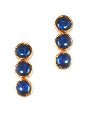 Glossy Violet Necklace Set - 73384 - Standard Image - 4