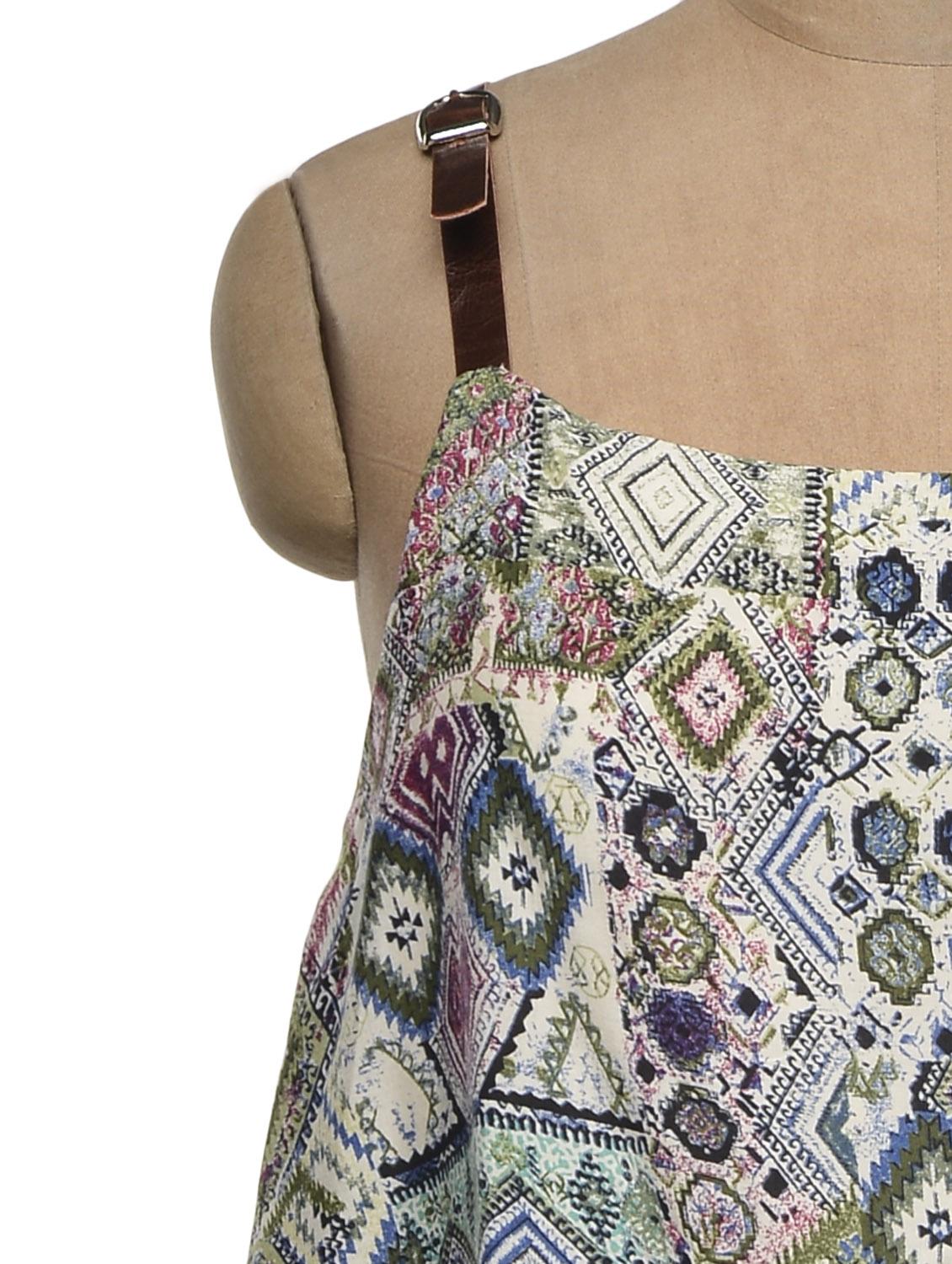 Printed Cotton Dress - 77529 - Zoom Image - 4