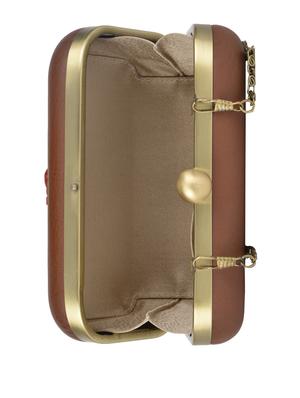 rose embellished box clutch - 77626 - Standard Image - 3