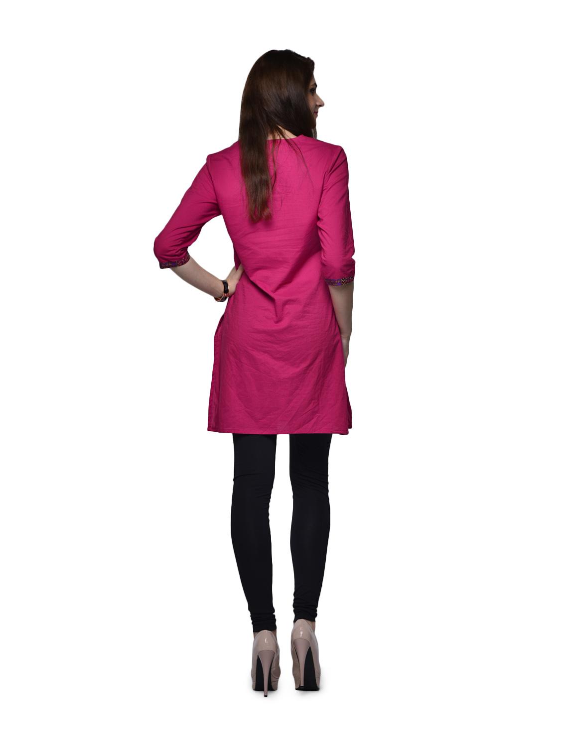 set of 2 cotton leggings - 78636 - Zoom Image - 7