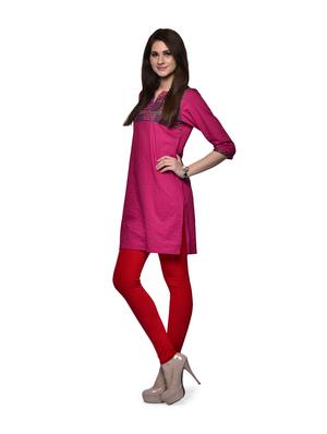 set of 2 cotton leggings - 78650 - Standard Image - 6