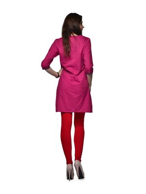 set of 2 cotton leggings - 78650 - Standard Image - 7