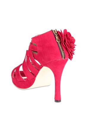 Sexy high-heeled red peep toes - 848943 - Standard Image - 3