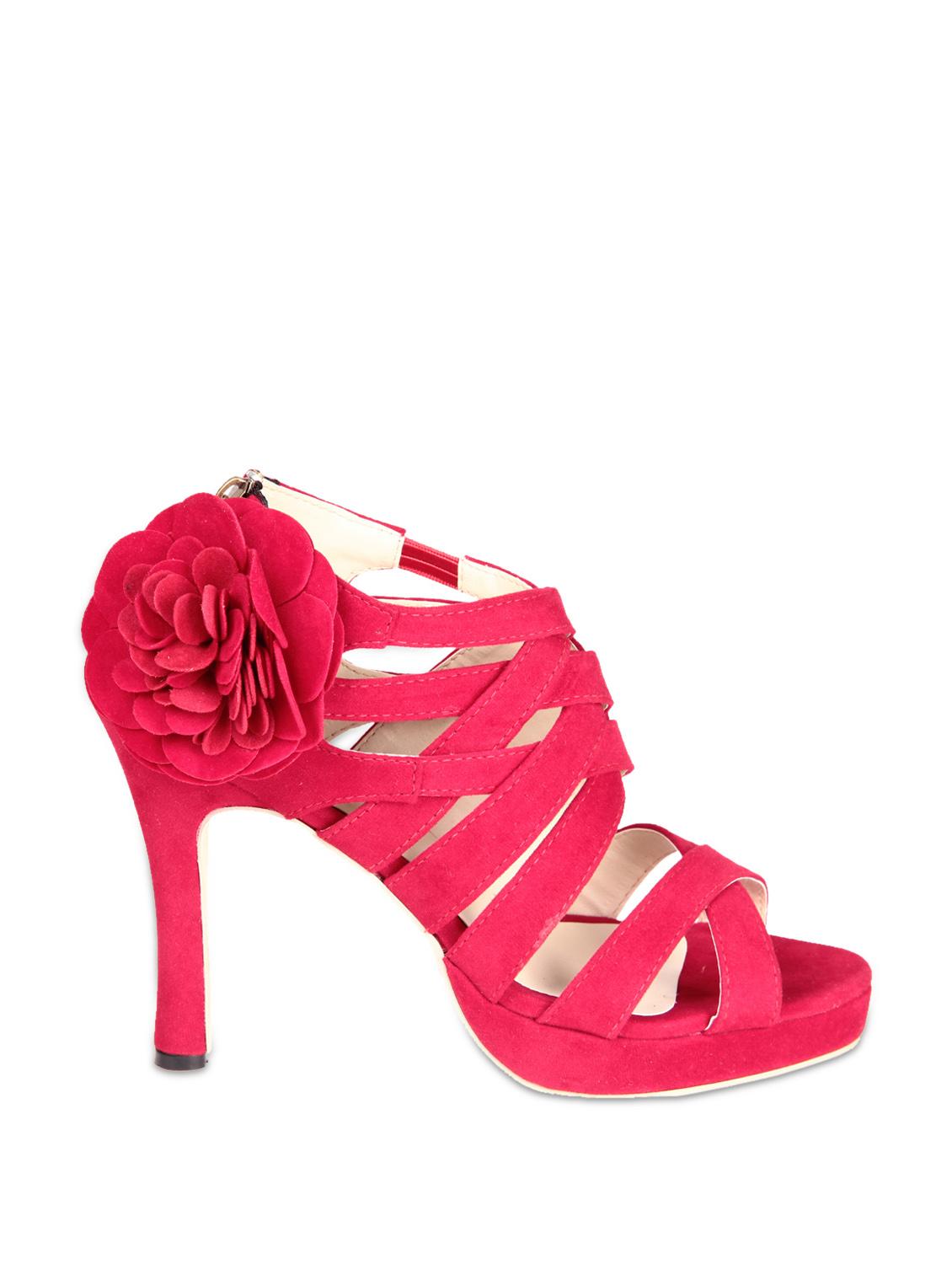 Sexy high-heeled red peep toes - 848943 - Zoom Image - 1