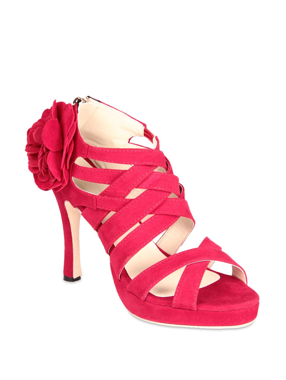 Sexy high-heeled red peep toes - 848943 - Zoom Image - 2