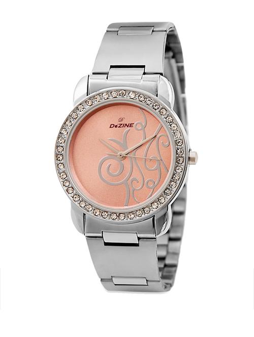 abstract silver studded watch - 861208 - Very Small Image - 1