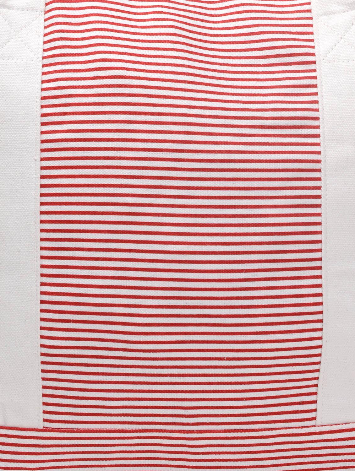 stylish pink and white striped tote - 863655 - Zoom Image - 4