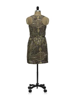 multi-colored printed dress - 88590 - Standard Image - 3