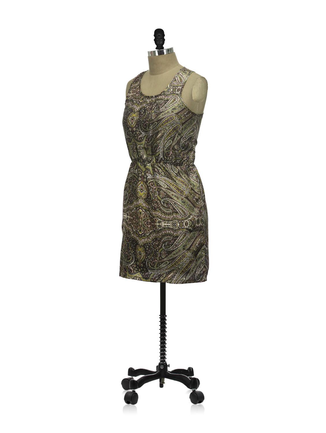 multi-colored printed dress - 88590 - Zoom Image - 2