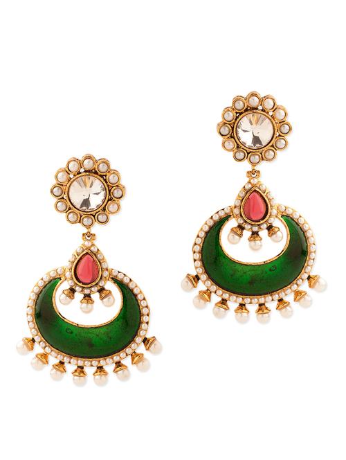 Earrings With Faux Pearls - 889658 - Very Small Image - 1