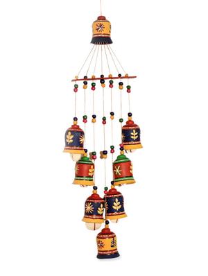 terracotta bells wind chime - 891415 - Standard Image - 3