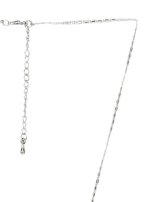 silver plated floral necklace - 894767 - Standard Image - 3