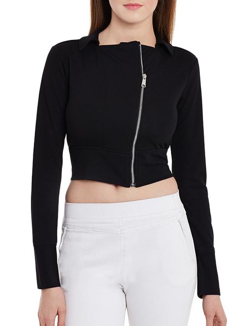 black short zipper jacket - 894976 - Very Small Image - 1