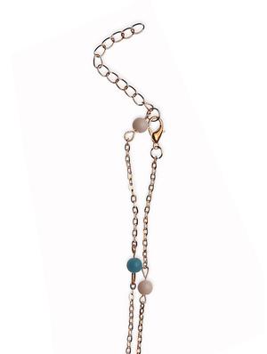 Casual Multicolour Beads Neckpiece Chain - 898383 - Standard Image - 3