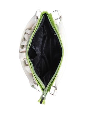 green leatherette handbag - 899180 - Standard Image - 3