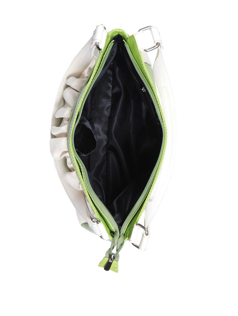 green leatherette handbag - 899180 - Zoom Image - 3
