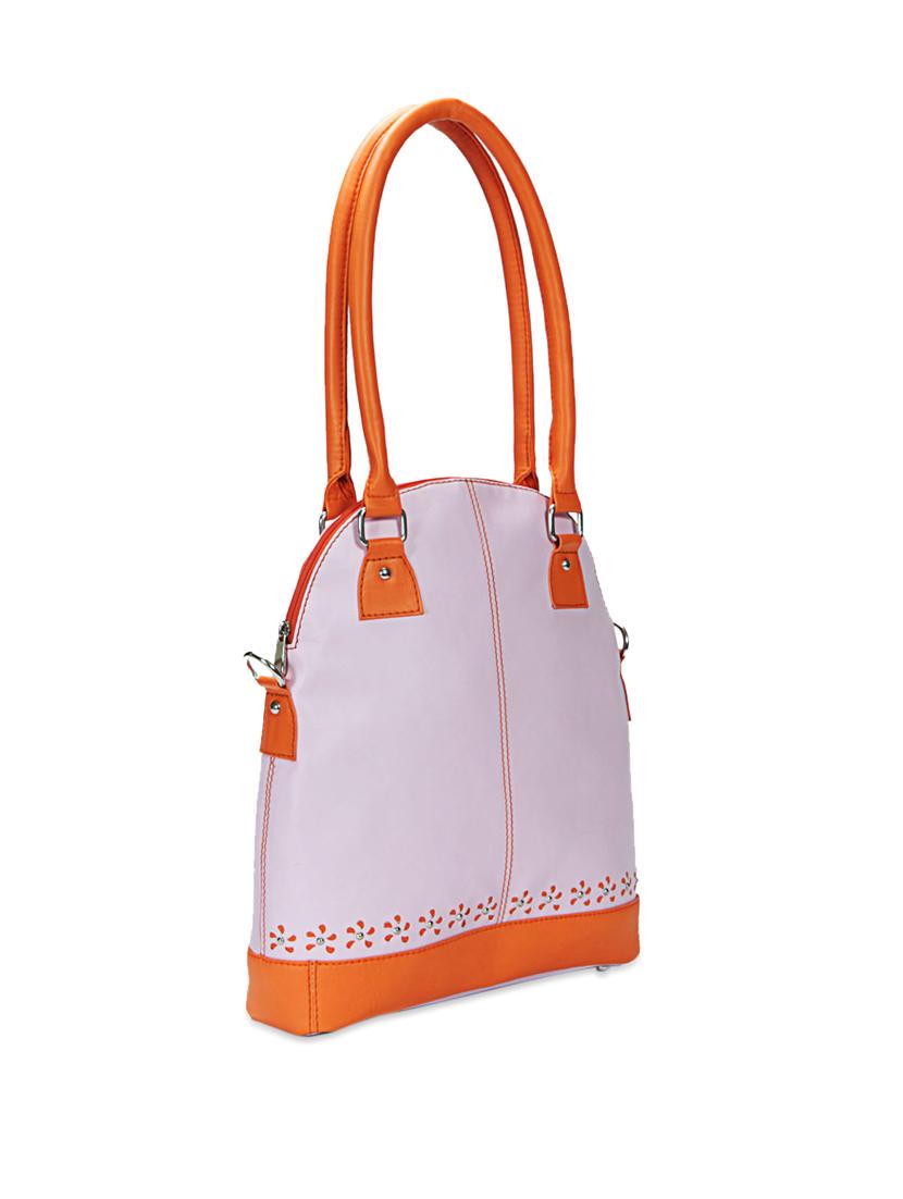 white leatherette handbag - 899195 - Zoom Image - 5