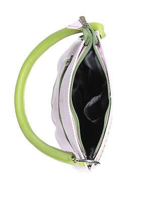 pink leatherette handbag - 899198 - Standard Image - 3
