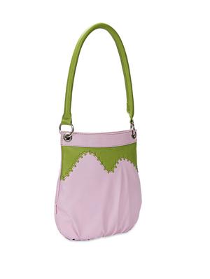 pink leatherette handbag - 899198 - Standard Image - 5