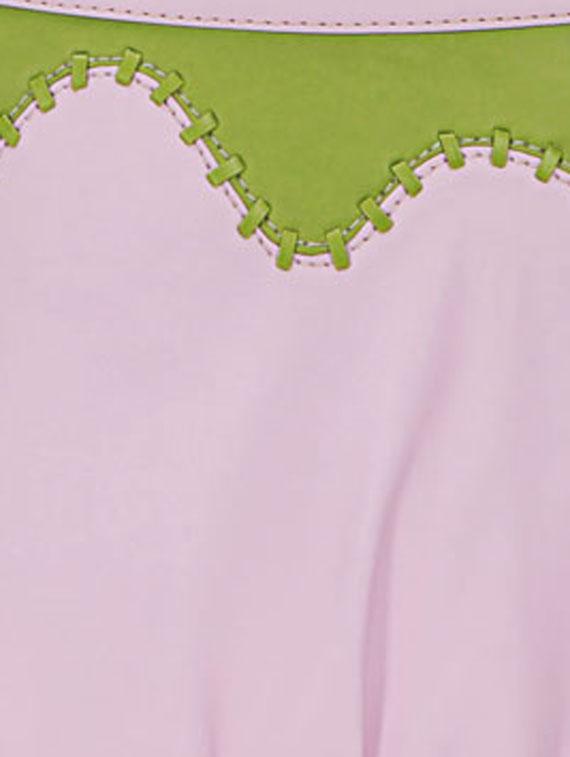 pink leatherette handbag - 899198 - Zoom Image - 4