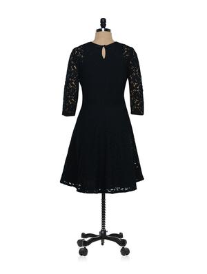 lacy black dress - 900863 - Standard Image - 3