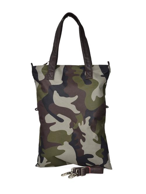 green military print shopping bag - 905453 - Standard Image - 1