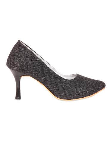 Black Party Heel Pumps - 907295 - Very Small Image - 1