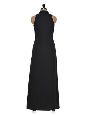 elegant black shirt dress - 913930 - Standard Image - 3