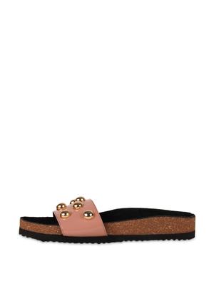 mod gold studded flats - 914797 - Standard Image - 2