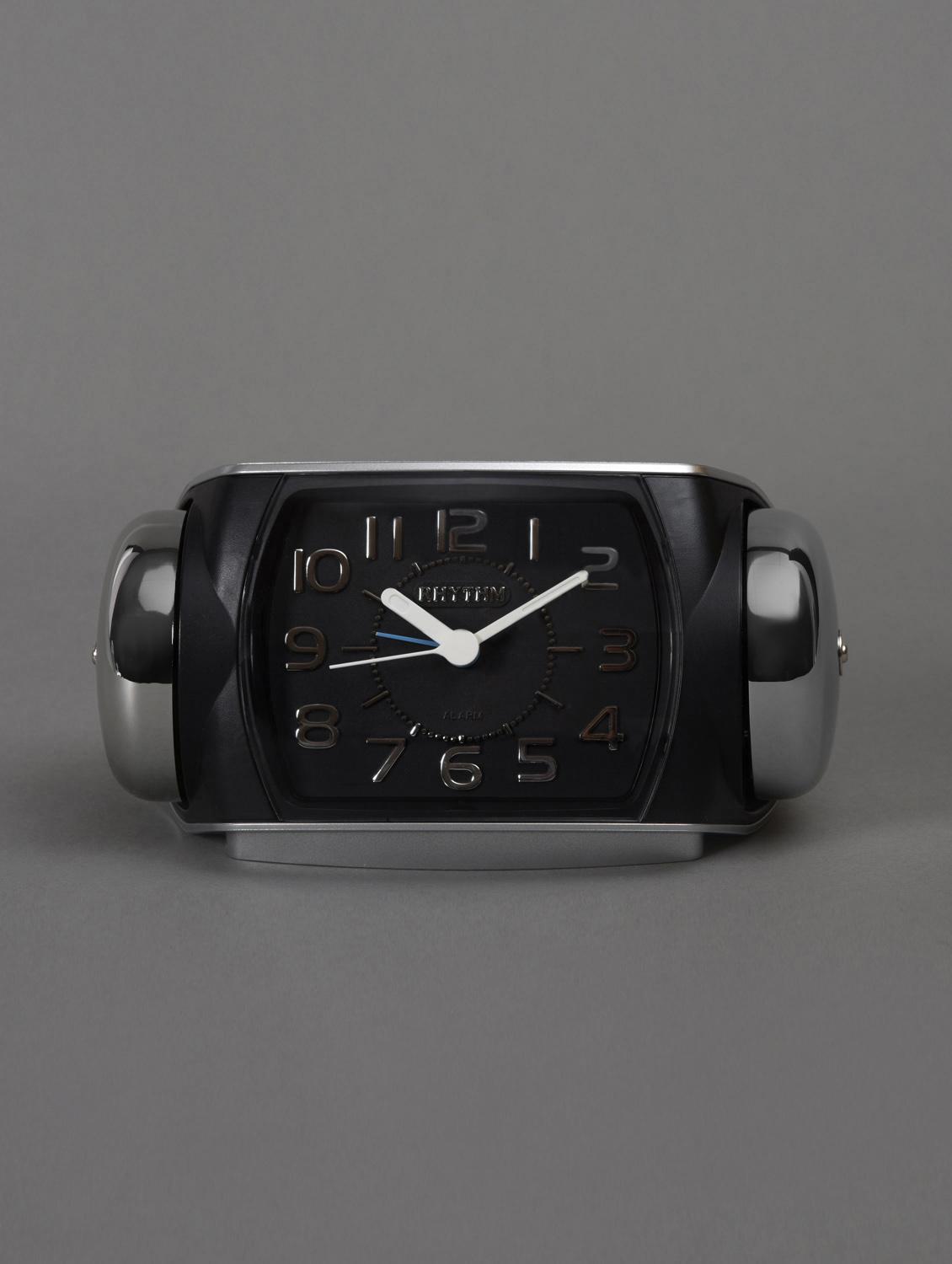 black square super silent alarm clock - 915876 - Zoom Image - 1