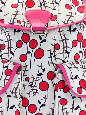 abstract printed white backpack - 941710 - Standard Image - 4