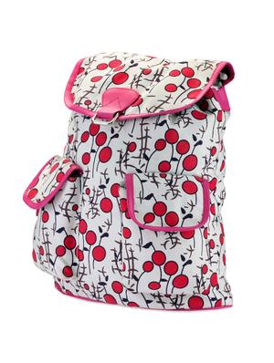 abstract printed white backpack - 941710 - Standard Image - 5