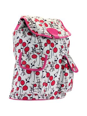 abstract printed white backpack - 941710 - Standard Image - 6