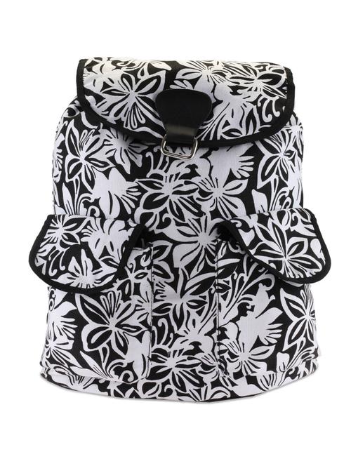 white floral print backpack - 941712 - Standard Image - 1
