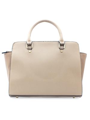 beige leatherette handbag - 948184 - Standard Image - 2