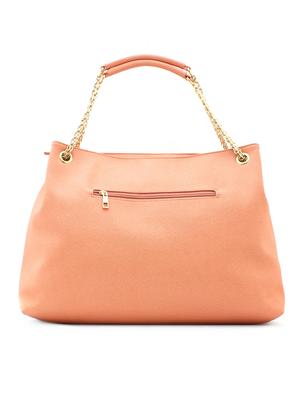 orange leatherette handbag - 948202 - Standard Image - 2