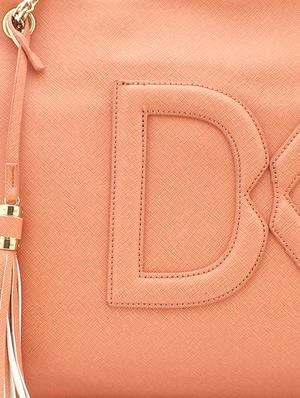 orange leatherette handbag - 948202 - Standard Image - 4