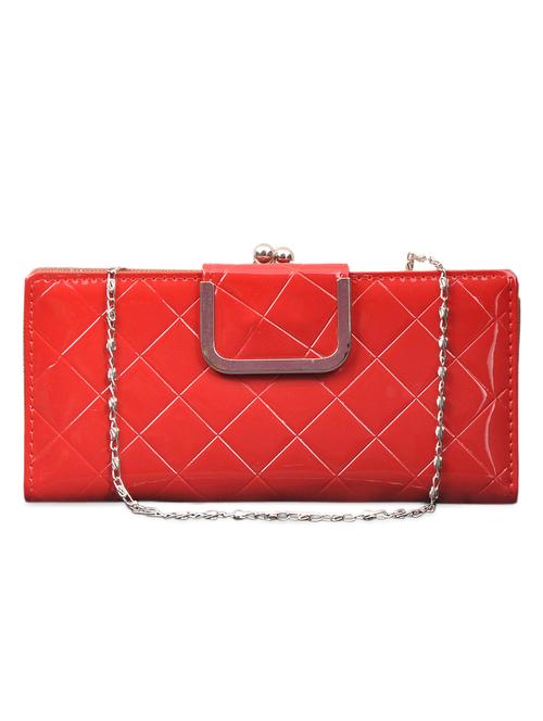 red glossy slingbag - 951024 - Standard Image - 1
