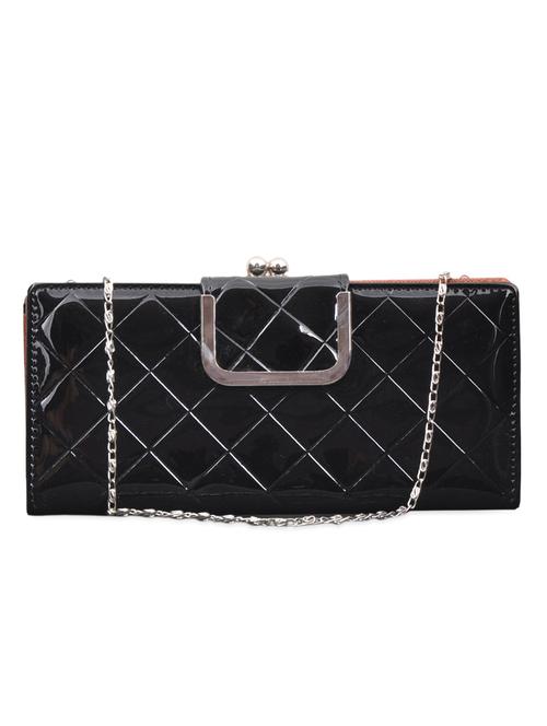 black glossy slingbag - 951025 - Standard Image - 1