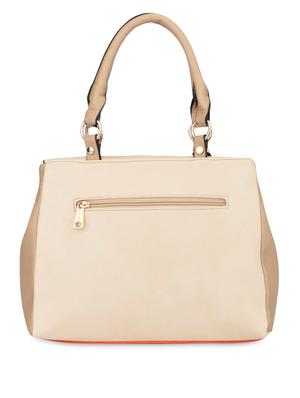 cream faux leather handbag - 9545554 - Standard Image - 2